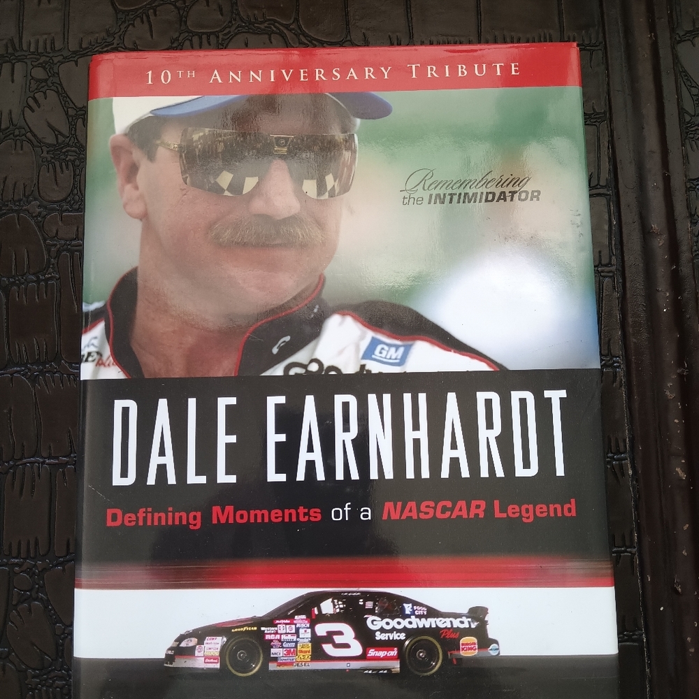 Dale Earnhardt 10th Anniversary Tribute Hardcover Book